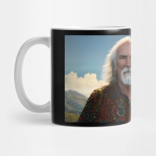 David Crosby vintage graphic design artwork Mug